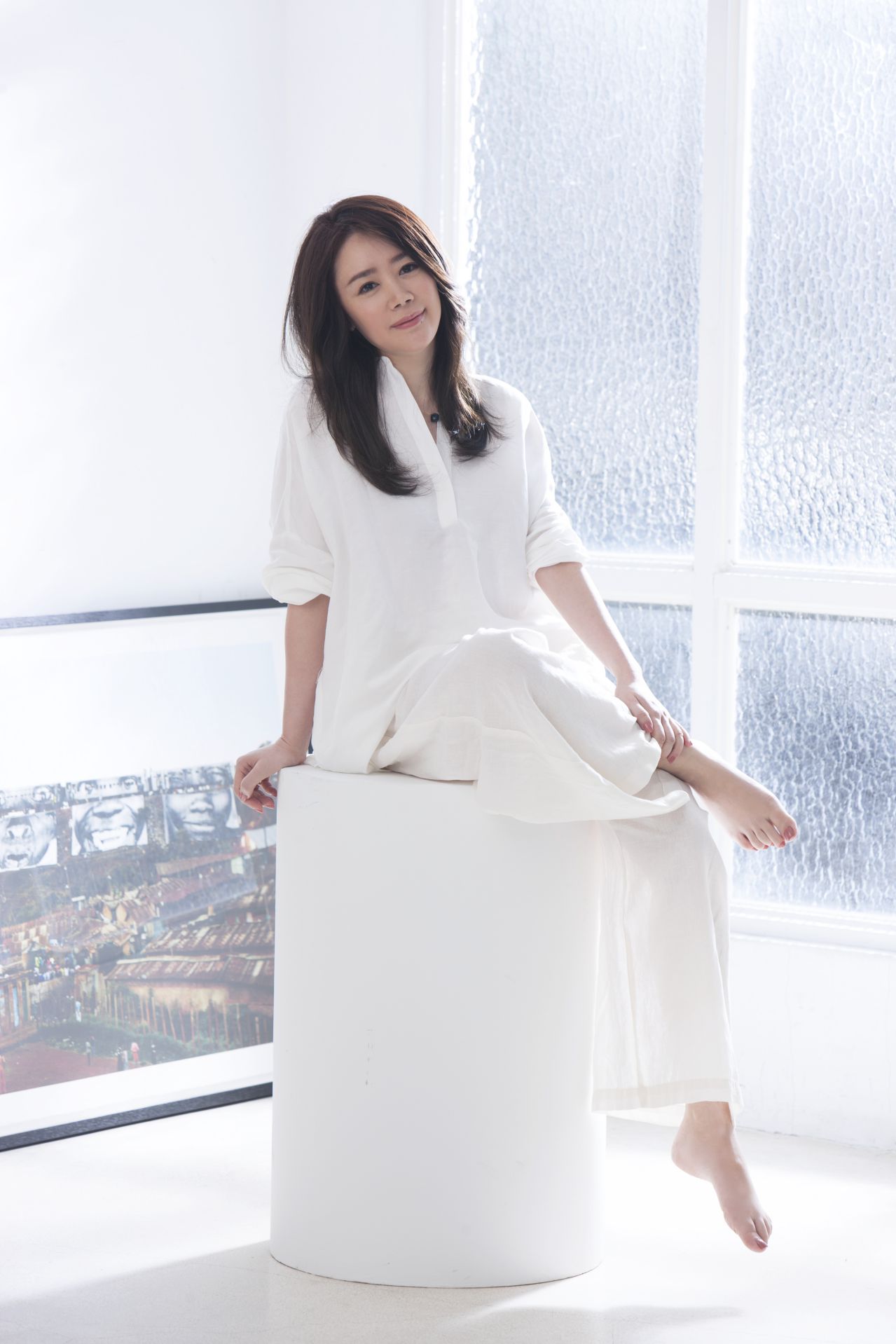 ﹝繽紛中的粉紅魔術師﹞               —— 江欣宜