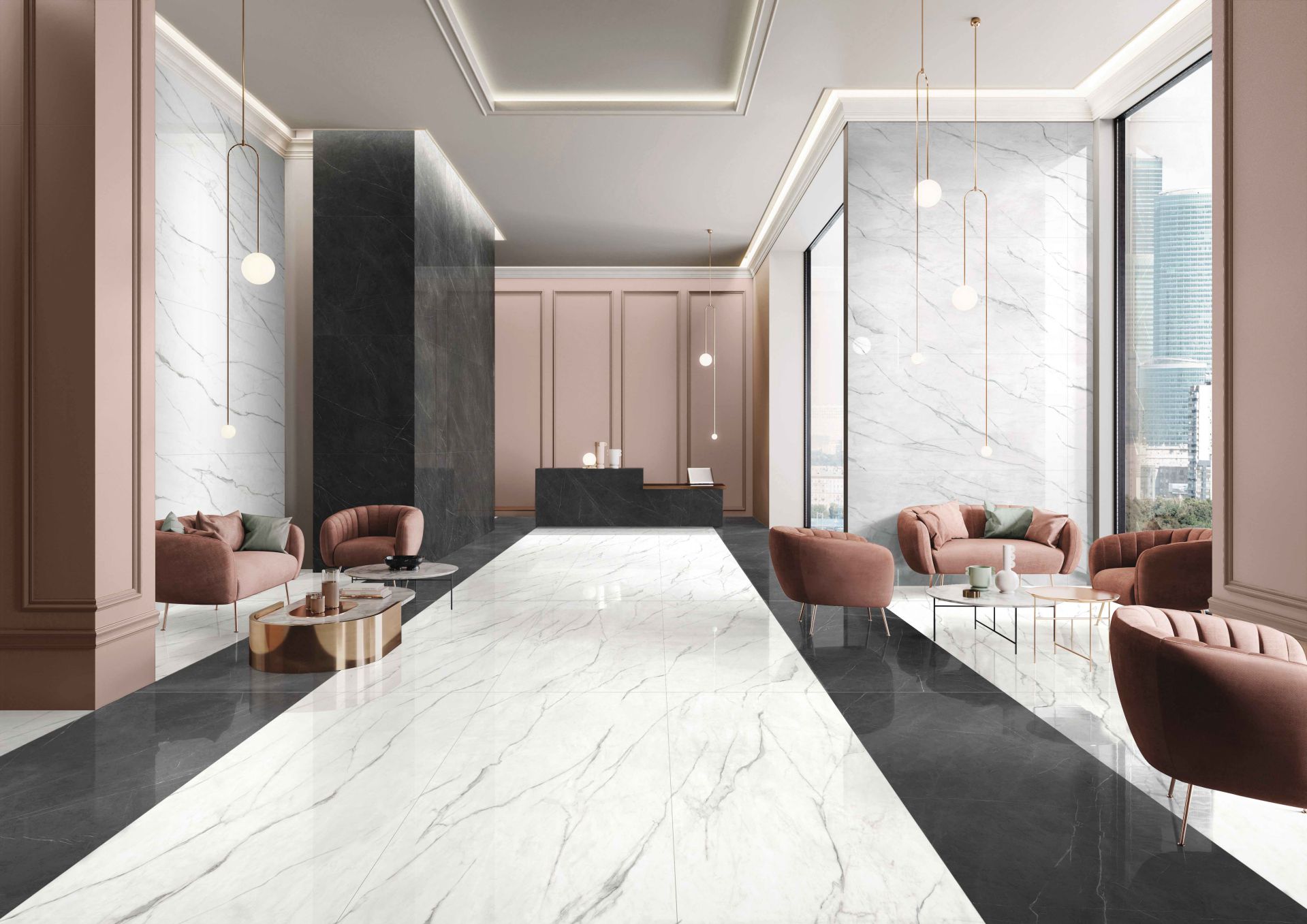 51年臺灣磁磚領導品牌「冠軍建材」帶來全新「瓷藝中板」精品磁磚！