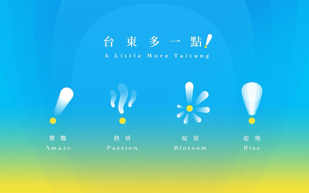 台東多一點圖標設計