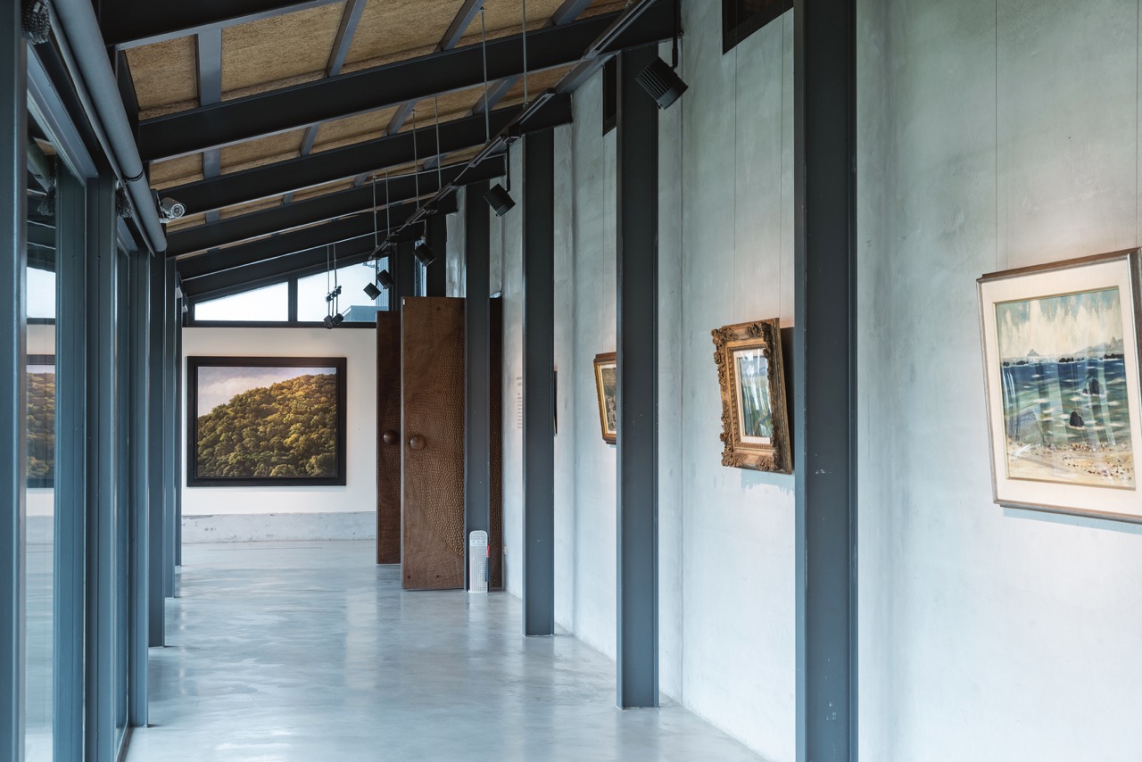 池上穀倉藝術館走廊