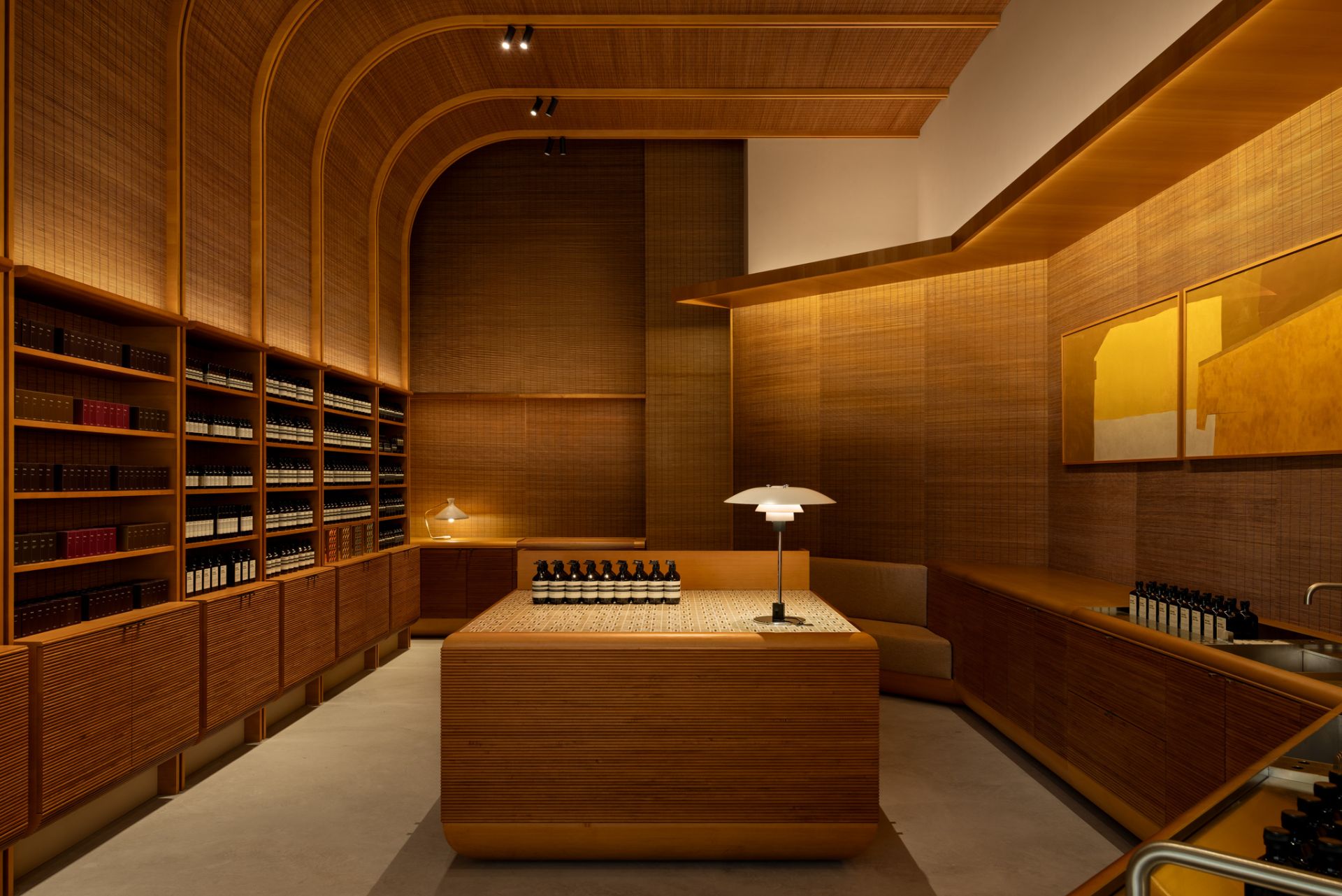 Aesop 台南小北門店室內景