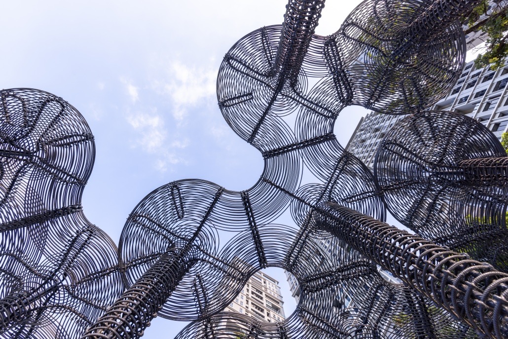 大樹下的山水客廳